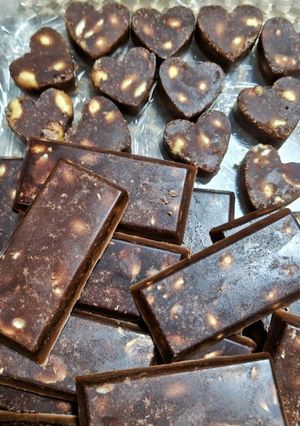 ★ココナッツオイルでピーナッツチョコ♪-レシピのメイン写真