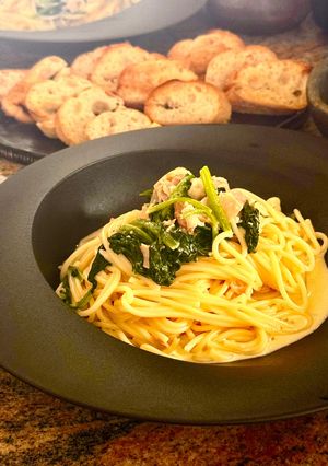ベーコンとほうれん草のクリームパスタ ☆☆☆-レシピのメイン写真