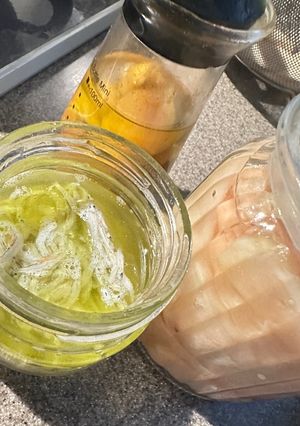 新生姜の甘酢漬けから広がる茹で汁活用-レシピのメイン写真
