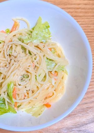 レタスのスパゲッティサラダ-レシピのメイン写真