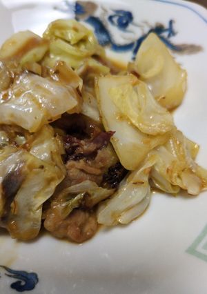 【メイン】 豚こまとキャベツの味噌炒め-レシピのメイン写真