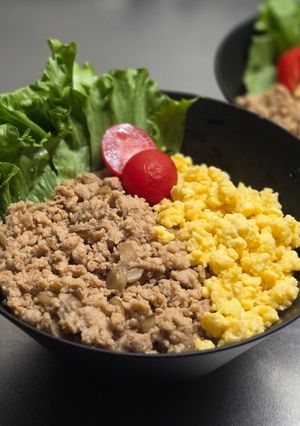 鶏そぼろ-レシピのメイン写真