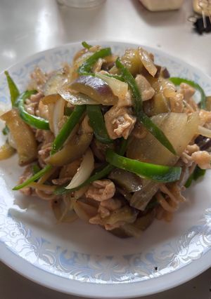 玄米こめ粉麺de焼きうどん-レシピのメイン写真
