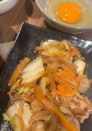 🌟すき焼き風 回鍋肉🥬🥚-レシピのメイン写真