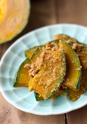 レンジで簡単♪南瓜の胡麻和え【常備菜】-レシピのメイン写真