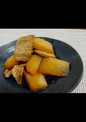 大根と豚バラの煮物-レシピのメイン写真