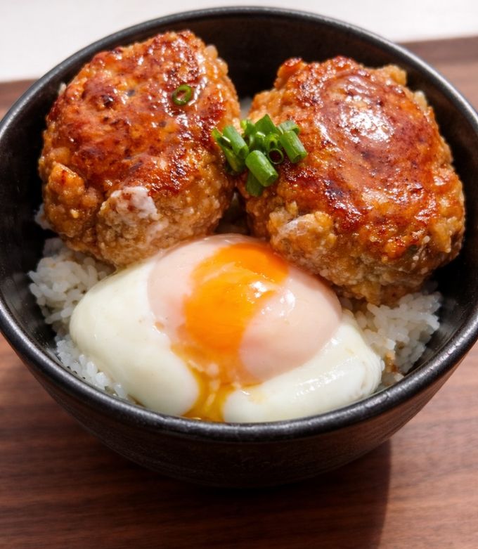 豆腐照り焼きつくね丼-レシピのメイン写真