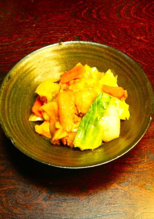 タッカルビ鶏と野菜の甘辛炒めワンパン簡単-レシピのメイン写真