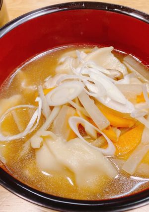 ひっつみ汁-レシピのメイン写真
