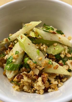 冬こそ！セロリのナッツ和え-レシピのメイン写真