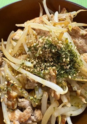 一人暮らし豚もやし冷やし中華-レシピのメイン写真
