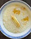 簡易版の　　　　　　　　干し貝柱の中華粥
