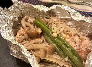 おかんレシピ𓀤𓀣サーモンのホイル焼き-レシピのメイン写真