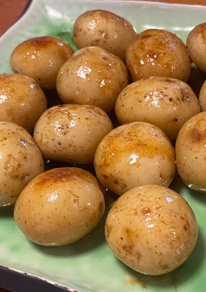 副菜♡コロコロ旨い♡新ジャガイモ照り焼き-レシピのメイン写真