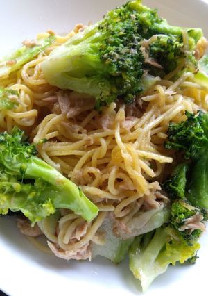 簡単！ブロッコリーとツナの和風パスタ♡-レシピのメイン写真