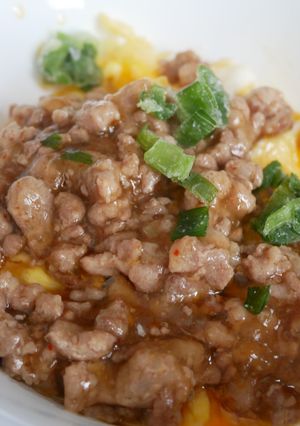 不器用卵挽肉あんかけ-レシピのメイン写真