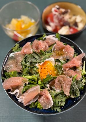 トリュフ香る白身メレンゲ贅沢TKG-レシピのメイン写真