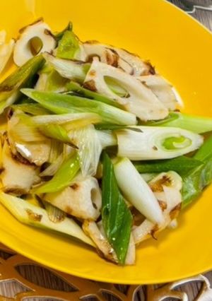 ちくわと長ネギの炒め物-レシピのメイン写真