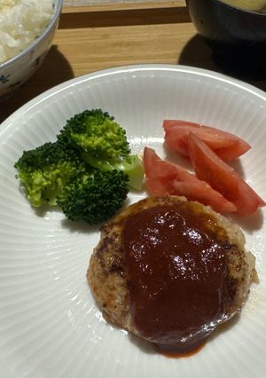 【卵、パン粉なし】じゃがいもハンバーグ-レシピのメイン写真