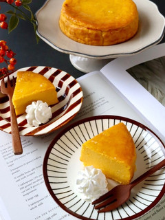 米粉のかぼちゃチーズケーキ-レシピのメイン写真