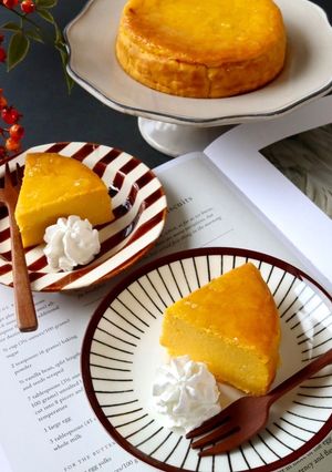 米粉のかぼちゃチーズケーキ-レシピのメイン写真