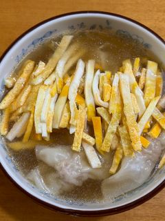 ワンタンスープ-レシピのメイン写真