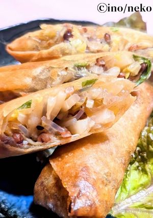 高きび中華春巻き-レシピのメイン写真