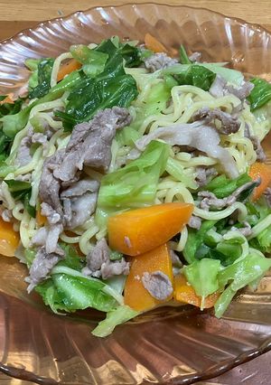 肉と野菜たっぷり塩麹焼きそば-レシピのメイン写真