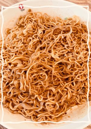 レンジで！カップ焼きそばモチモチ麺のコツ-レシピのメイン写真