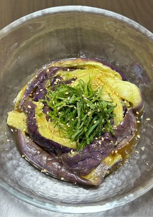 とろとろナスの麺つゆ和え-レシピのメイン写真