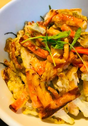 シンプルな根菜のかき揚げ丼-レシピのメイン写真