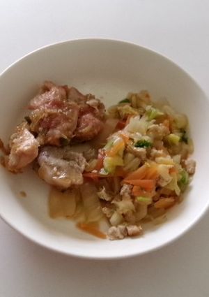 ねぎだれチキン・保育園給食-レシピのメイン写真