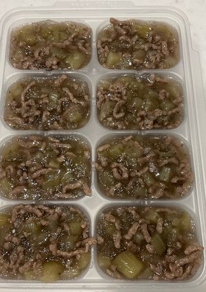 牛ミンチとなすの味噌あんかけ-レシピのメイン写真