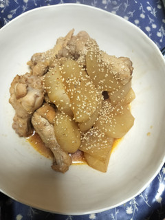 手羽元と大根のキムチの素煮-レシピのメイン写真