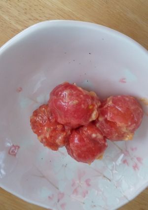 ミニトマトの酒粕味噌和え-レシピのメイン写真