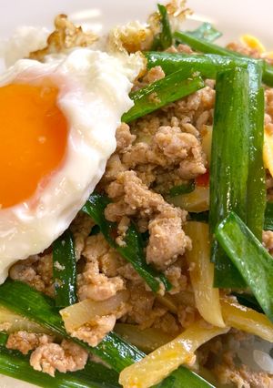 最強激ウマ挽肉炒め 丼おかわりしたくなる-レシピのメイン写真
