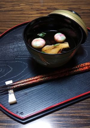 椀物　舞茸の吸い物-レシピのメイン写真