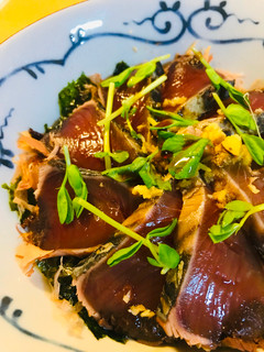 カツオのたたきとかつお節のWカツオ丼-レシピのメイン写真