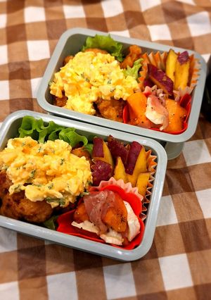 高１男子とパパの弁当241118-レシピのメイン写真