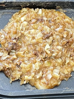 ウスターソースで出汁もんじゃ-レシピのメイン写真