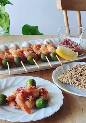 えびのブロチェッタ☆簡単ワンプレートお節-レシピのメイン写真