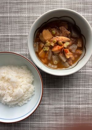 牛すじのオイスターソース煮-レシピのメイン写真