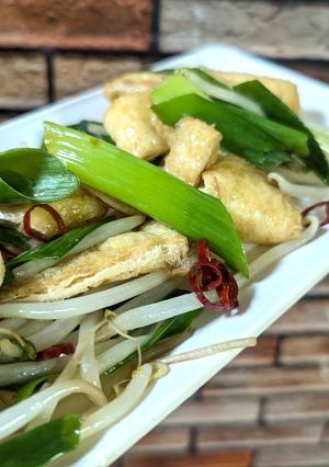 油揚げと長ネギの簡単おかず！-レシピのメイン写真
