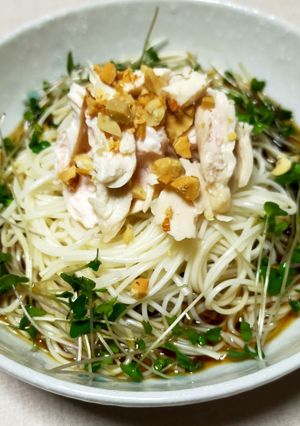 どこか異国風の冷やしそうめん-レシピのメイン写真
