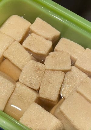 良い感じの味付けの美味しい高野豆腐の煮物-レシピのメイン写真