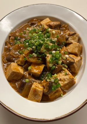 鯖味噌缶と豆腐の中華煮-レシピのメイン写真
