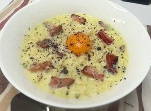 サッポロ一番塩ラーメンでカルボナーラ😋✨-レシピのメイン写真