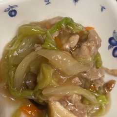 รูปของ 厚揚げと豚肉のとろみ炒め