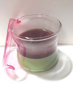 簡単!♬抹茶ミルクゼリー〜小豆餡〜♬-レシピのメイン写真