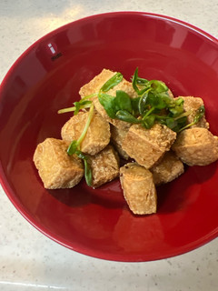 豆腐のガーリック揚げ-レシピのメイン写真